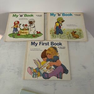 VINTAGE 1984 - THE CHILD’S WORLD INC. - MY FIRST BOOK(S) set of 3